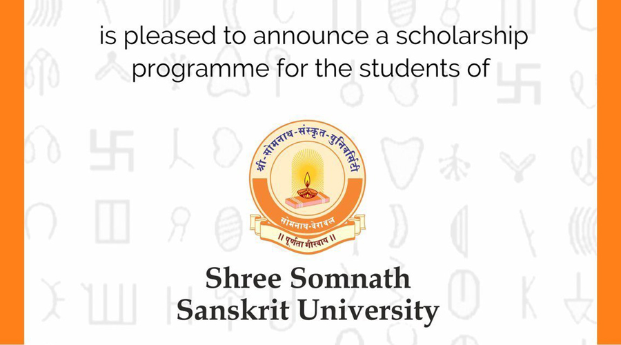 Indic Academy extends scholarship support to Shree Somnath Sanskrit University