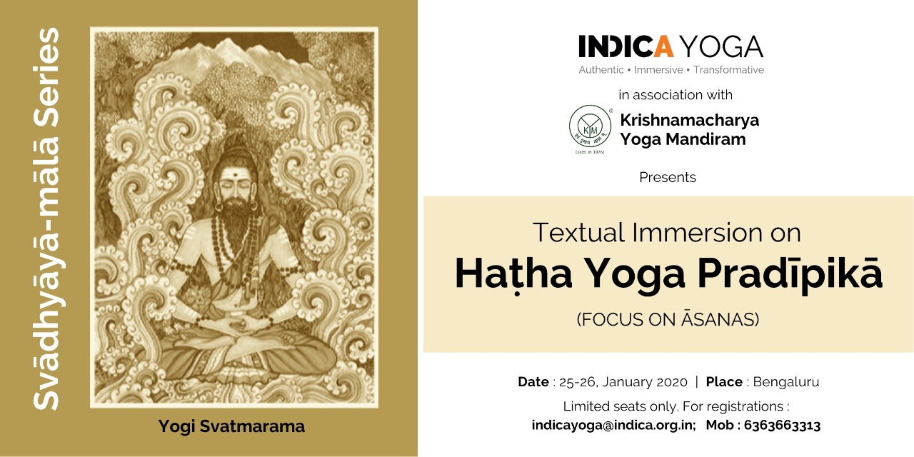 Textual Immersion Workshop on Hatha-Yoga-Pradipika With Focus on Asanas
