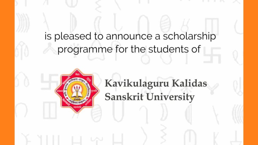 Indic Academy Scholarship support to Kavikulaguru Kalidasa Sanskrit University