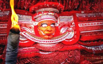 Re-Enchantment Through Color In Theyyam